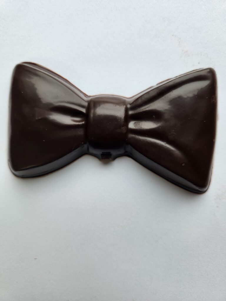Solid Chocolate Bow Tie