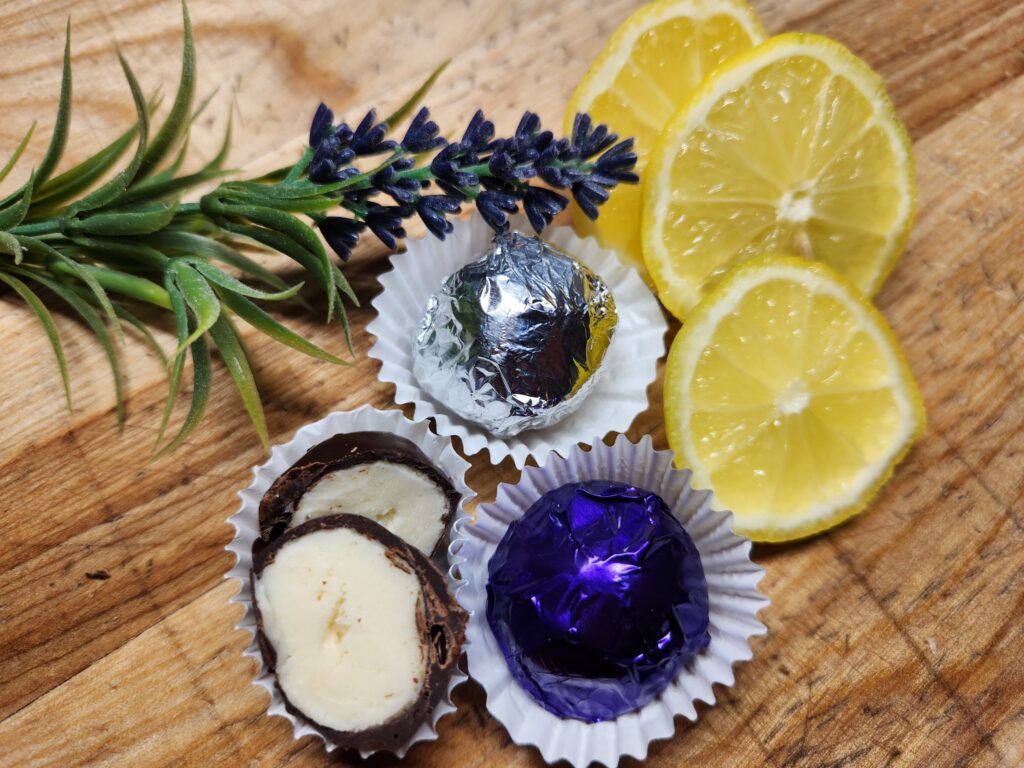 Lemon Lavender Gourmet Truffles