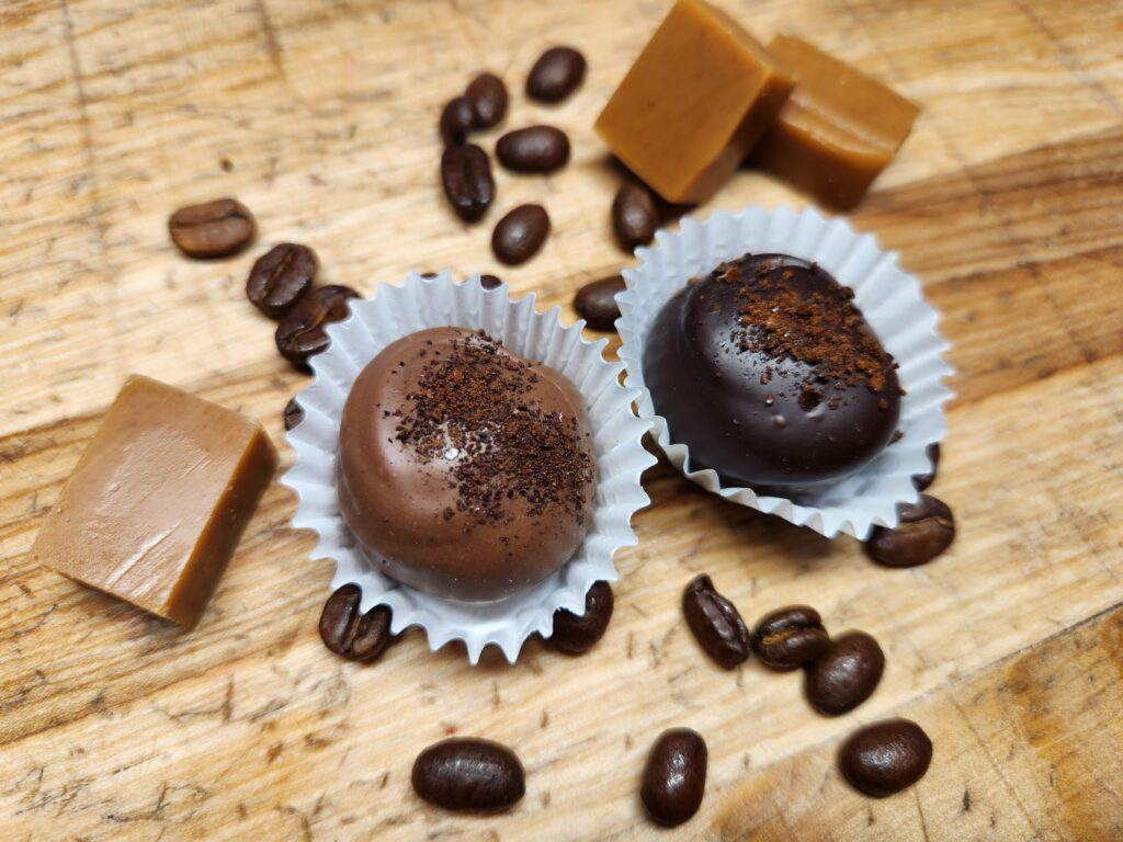Coffee Caramel Gourmet Truffles