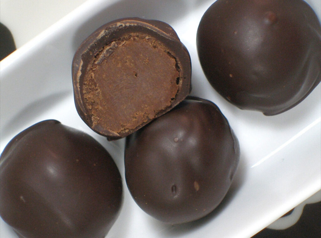 intense chocolate truffle