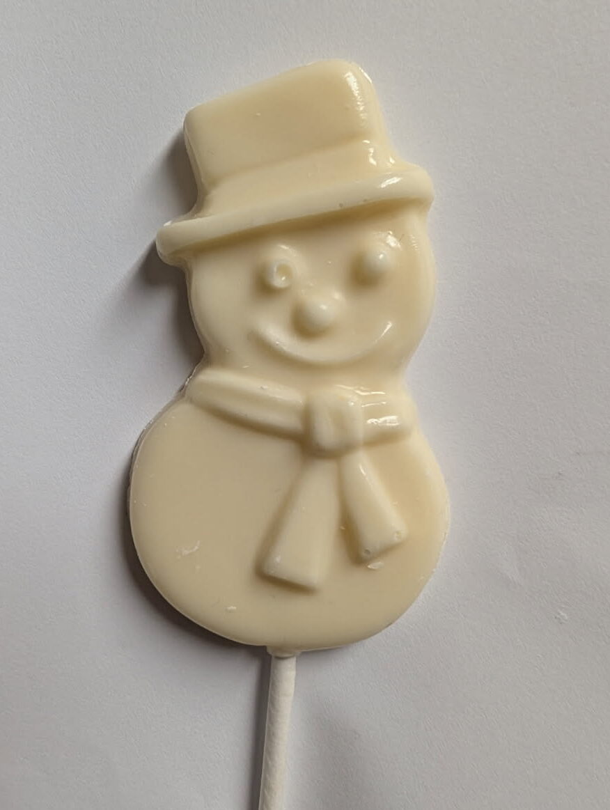 snowman sucker