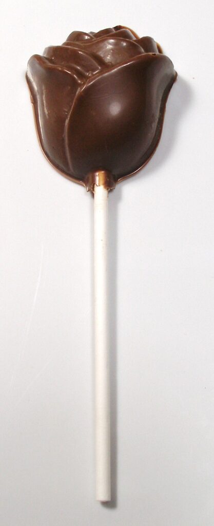Chocolate Rose Sucker