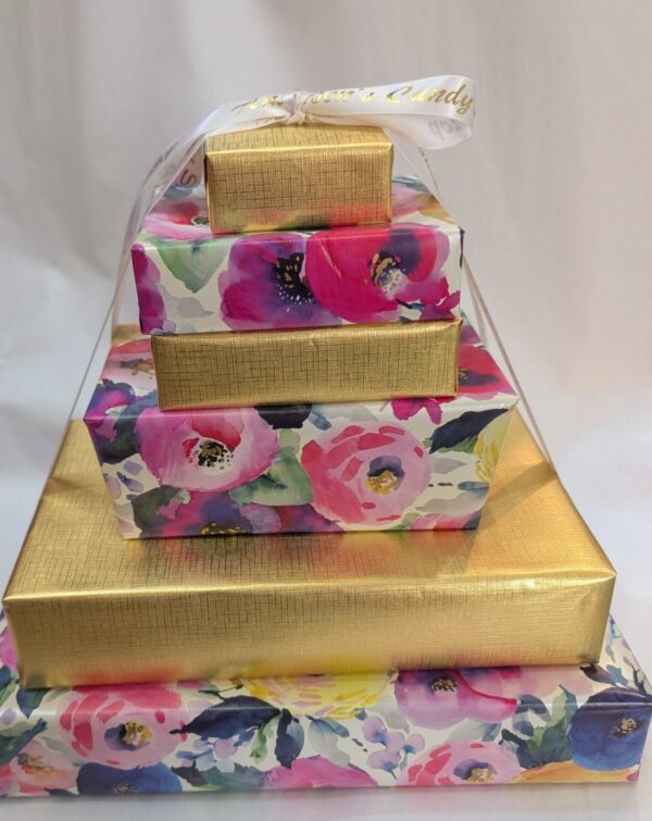 mothers day chocolate tower