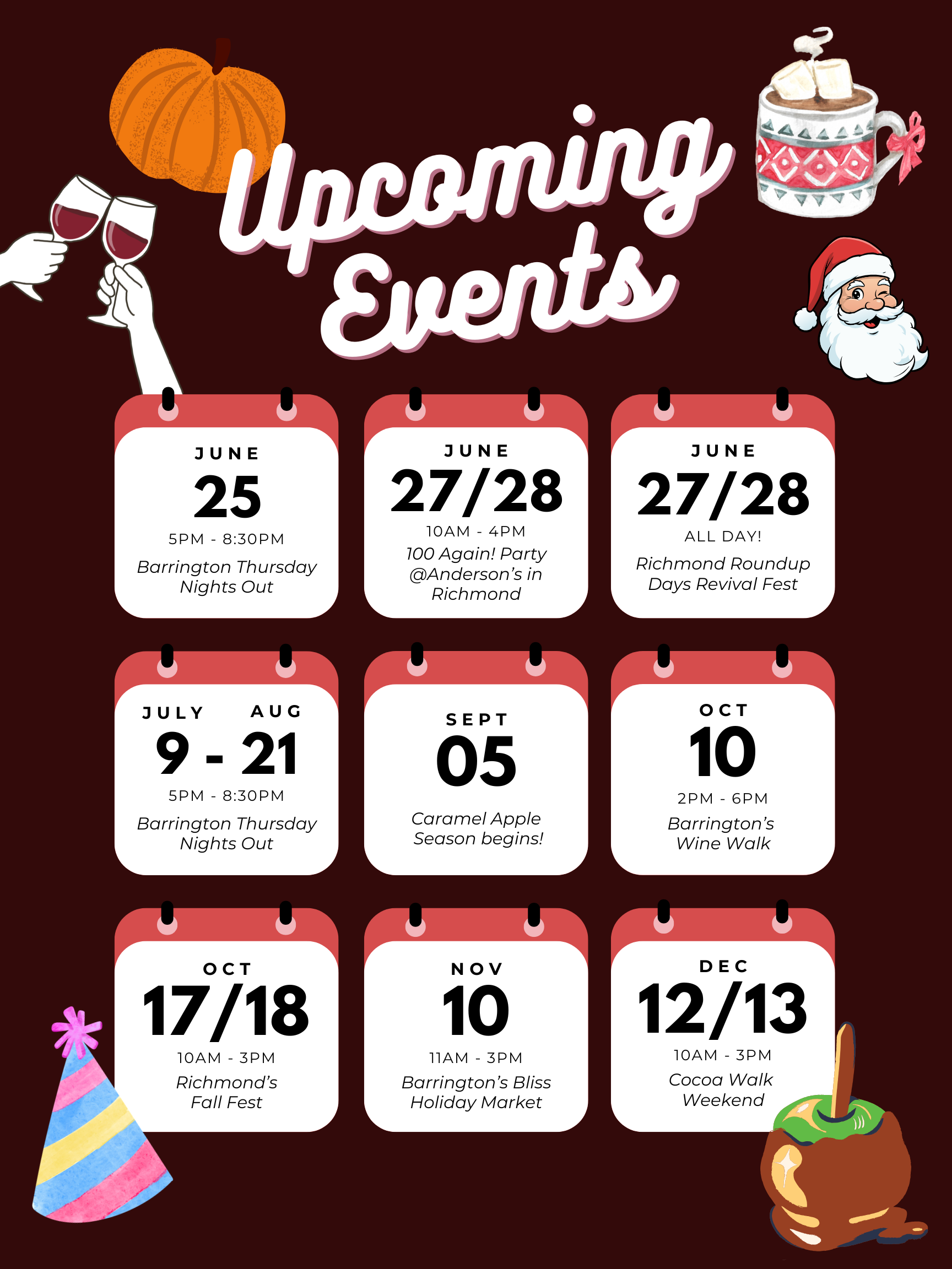 Upcoming Events